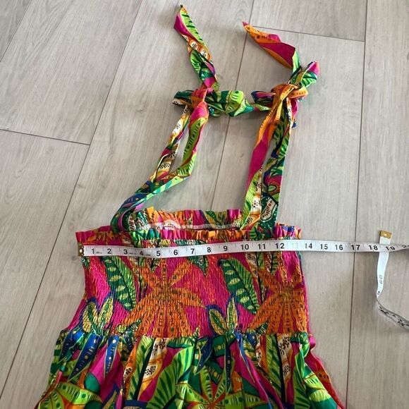 Flying Tomato LOVE AT FIRST SIGHT POPLIN MAXI dress size M - Picture 4 of 6